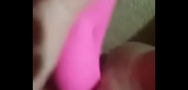  REAL Blonde pussy hair, girl masturbating with a vibrator